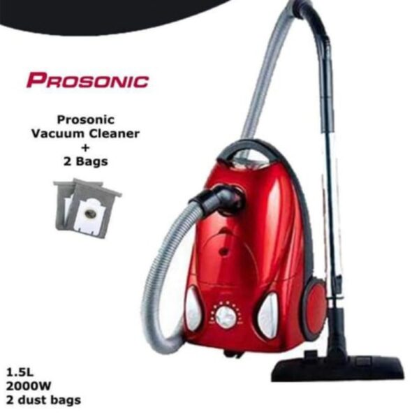 Prosonic vaccum cleaner